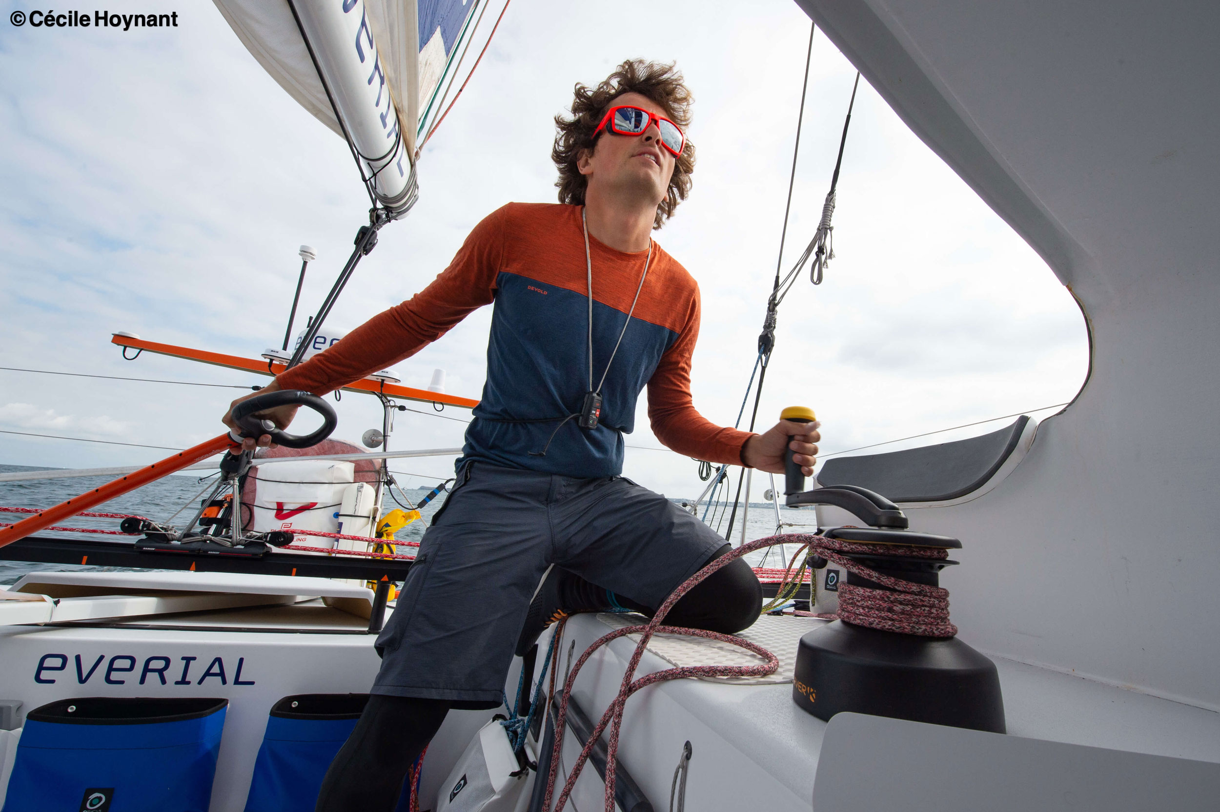 course au large, navigateur en solitaire, Stan Thuret, skipper, Route du Rhum, transatlantique, Class 40, manœuvres