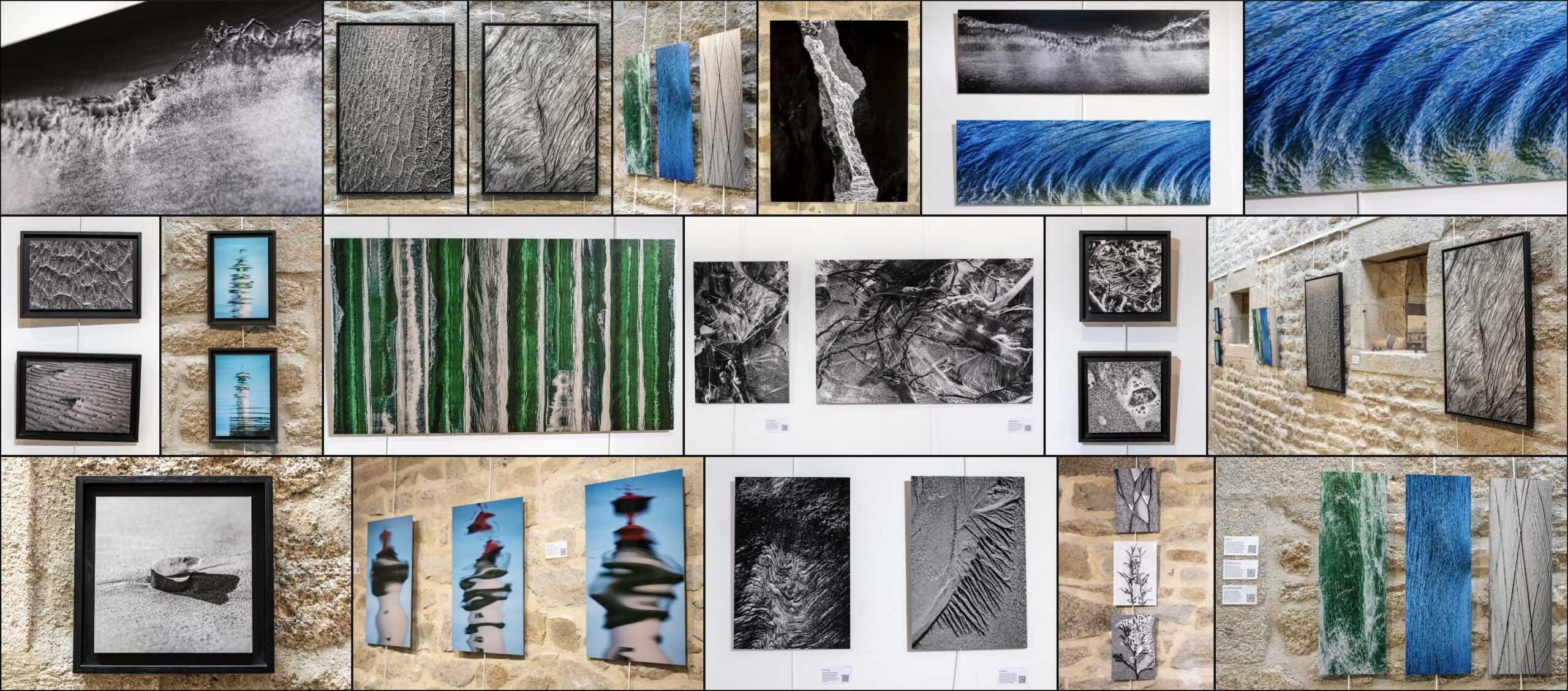 photographie d'art Bretagne, exposition Mer & Matières, Cécile Hoynant