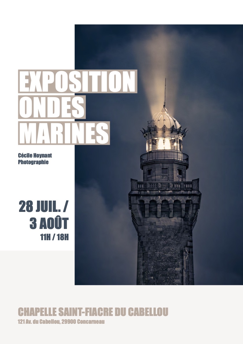 Ondes Marines Affiche Saint-Fiacre, Concarneau